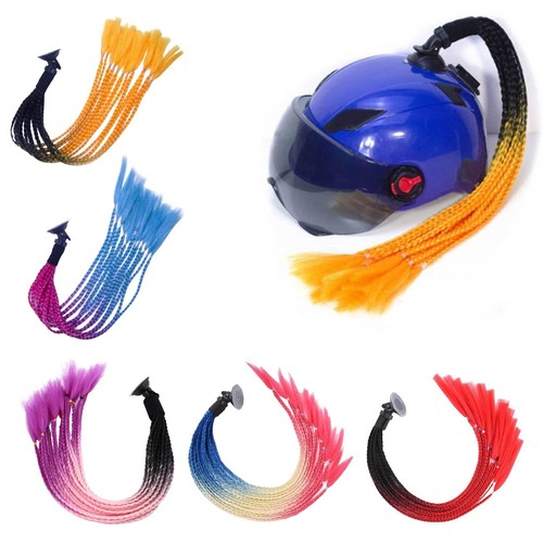 Moto casco trecce - moto,