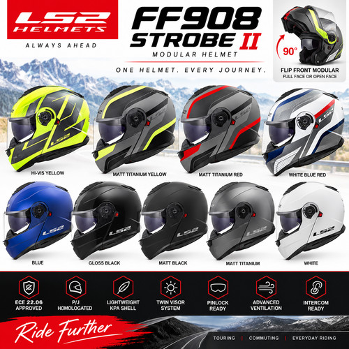Casco ls2 flip anteriore - ls2,