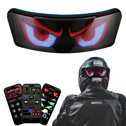 Casco moto led - casco,