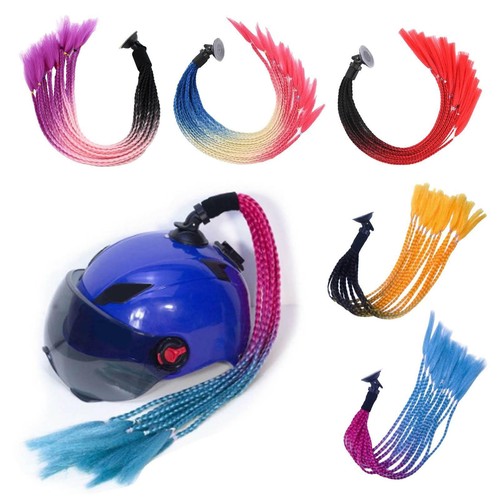 Casco moto trecce - , coda