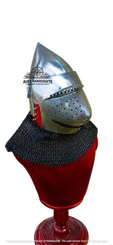 Casco bascinet aura in - bascinet,